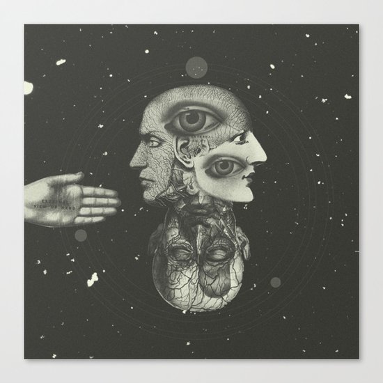 COSMIC ANATOMY Canvas Print