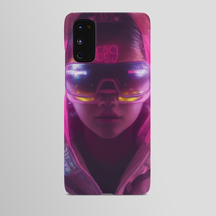 Cyberpunk Girl 1 Android Case