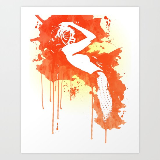 Catrin2 Art Print