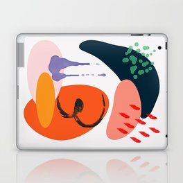 abstract dripping Laptop Skin