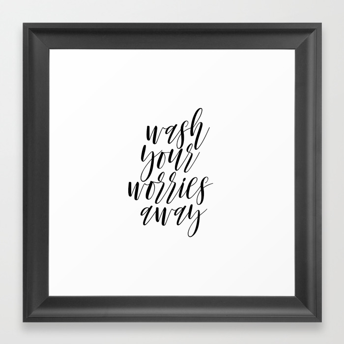 Clean your difficulties absent, Rest room Wall Decor, Printable Estimates, Toilet Wall Artwork Framed Artwork Print photo about Printable Bathroom Quotes identify Clean your problems absent, Rest room Wall Decor, Printable Estimates, Toilet Wall Artwork Framed Artwork Print
