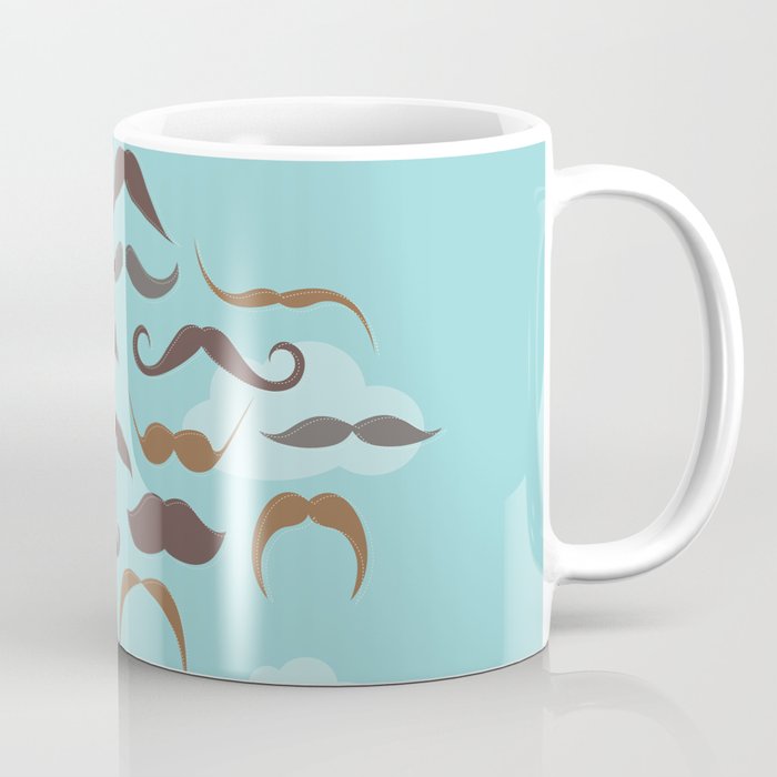 Mustaches in the Sky Coffee Mug