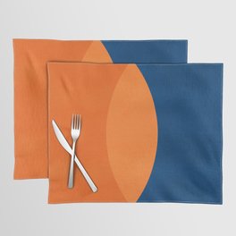 Sun Moon Abstract Placemat