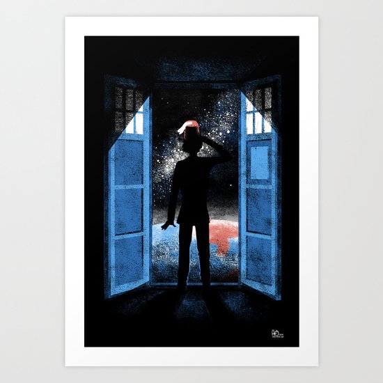 It's Bigger on the Outside Art Print