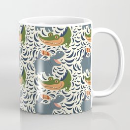 Cute Sea Animals Pattern Kids Coffee Mug