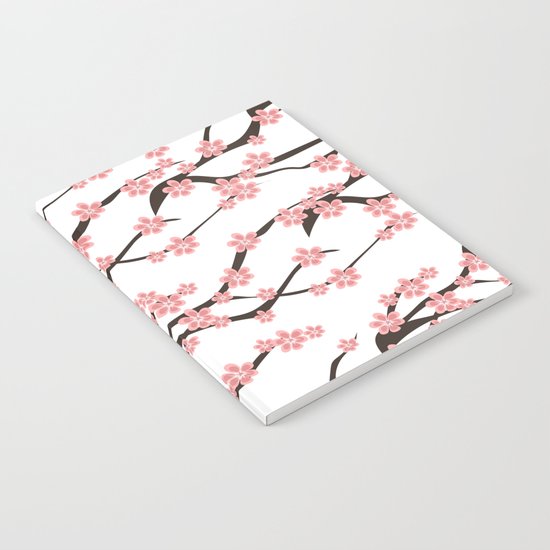 Sakura pattern Notebook