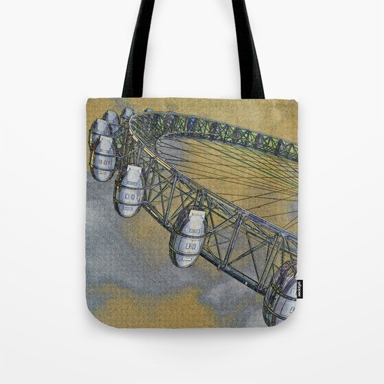 The London Eye Art Tote Bag