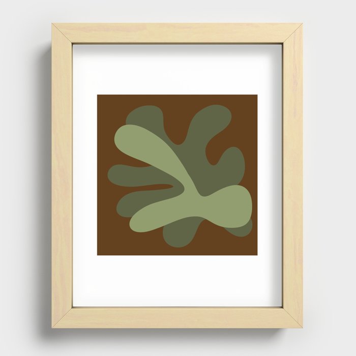 Matisse Cut-outs shapes 1 Recessed Framed Print