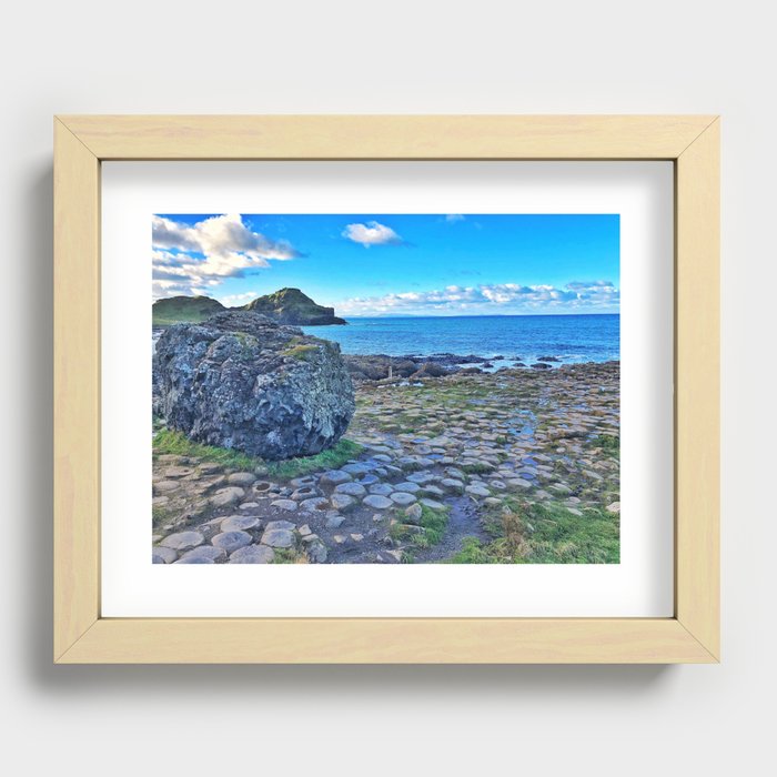 Giant's Causeway Recessed Framed Print