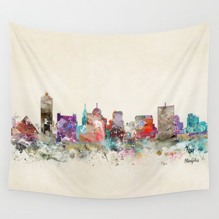 memphis tennessee Wall Tapestry