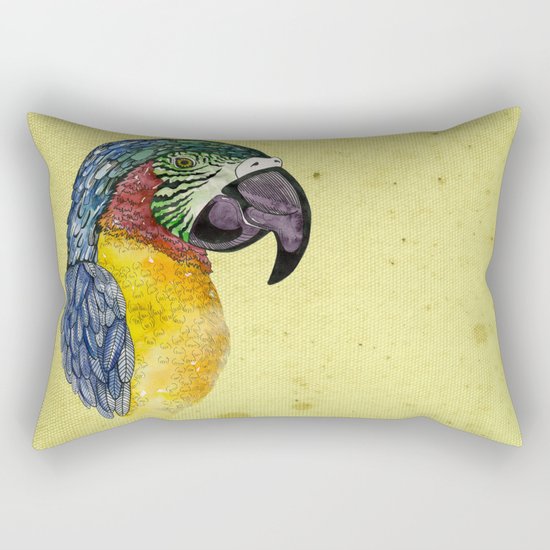 Parrot Rectangular Pillow