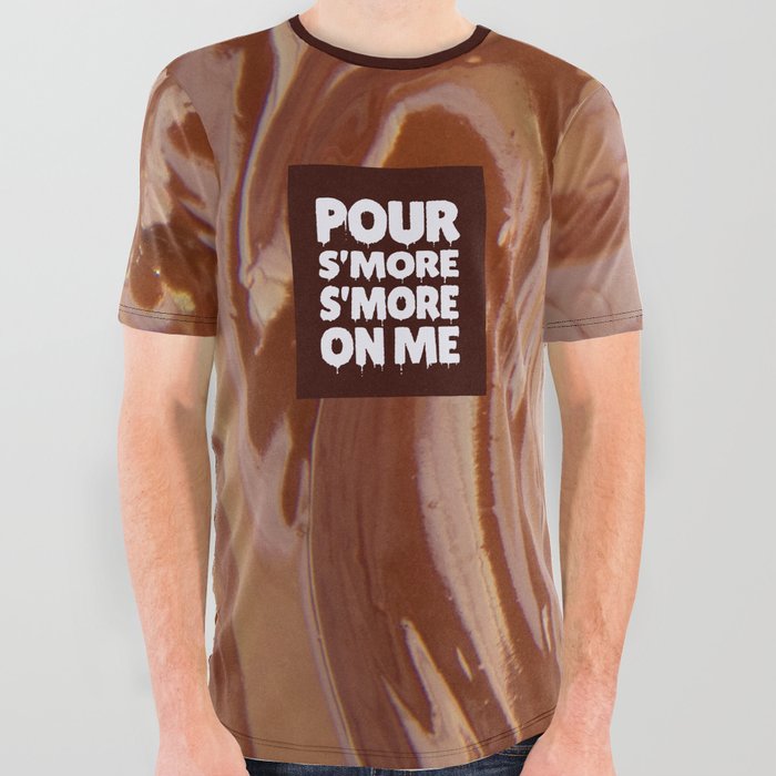 Pour Smore Smore On Me All Over Graphic Tee