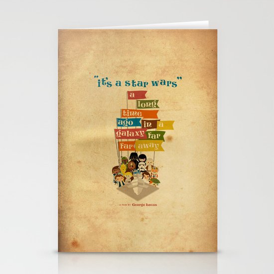 It's A Star Wars Stationery Cards