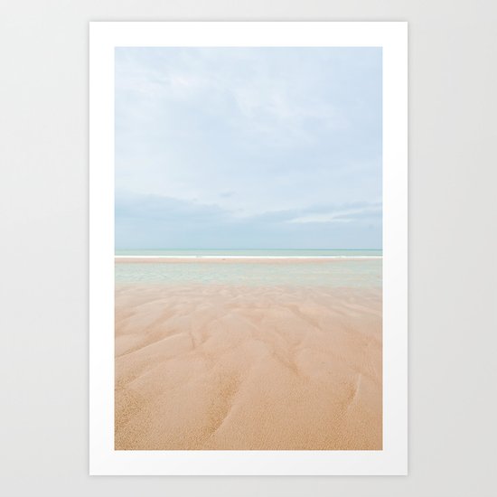 The Beach Art Print
