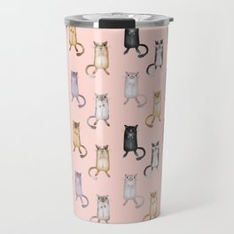Cup of Gerb collection- The colourFUR world of gerbils (rose) Travel Mug