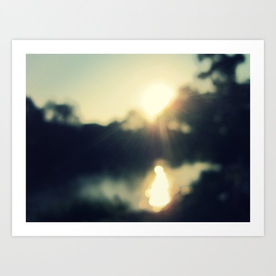 Evening Light Art Print
