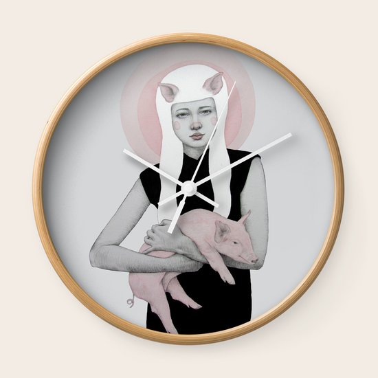 Peonia Wall Clock