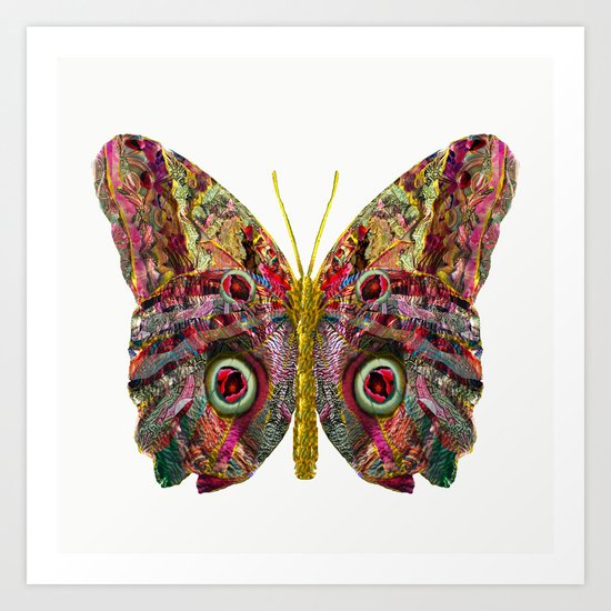 Float Like A Butterfly Art Print