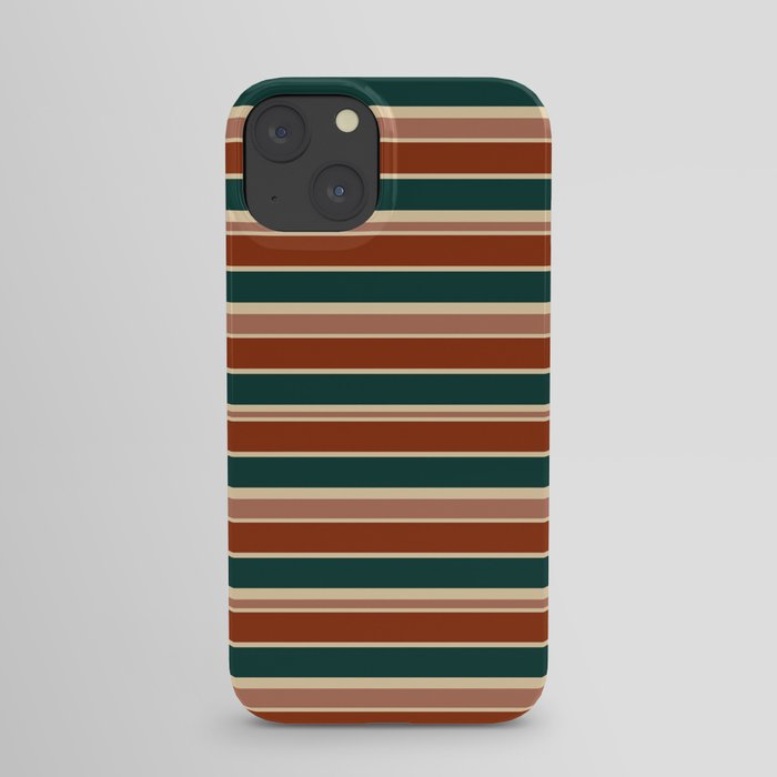 Retro 70S Stripes 2 iPhone Case