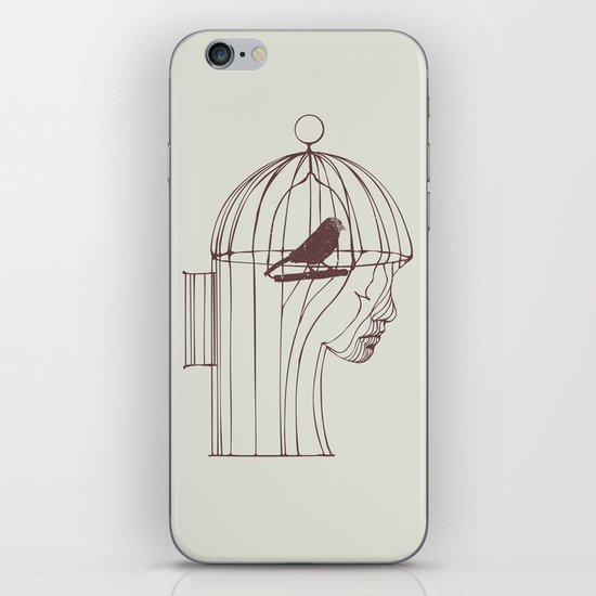 Be Alone iPhone & iPod Skin