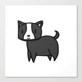 A Little Terrier Canvas Print