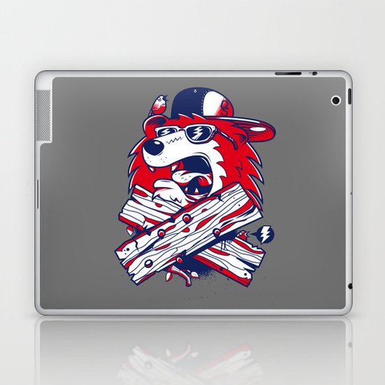 Old School Bear Laptop & iPad Skin