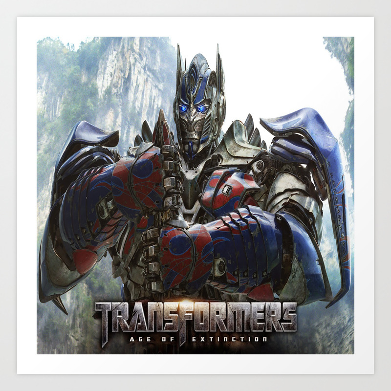 Budget Gift Transformers 4 Art Print by 