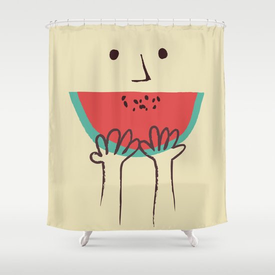 Summer smile Shower Curtain