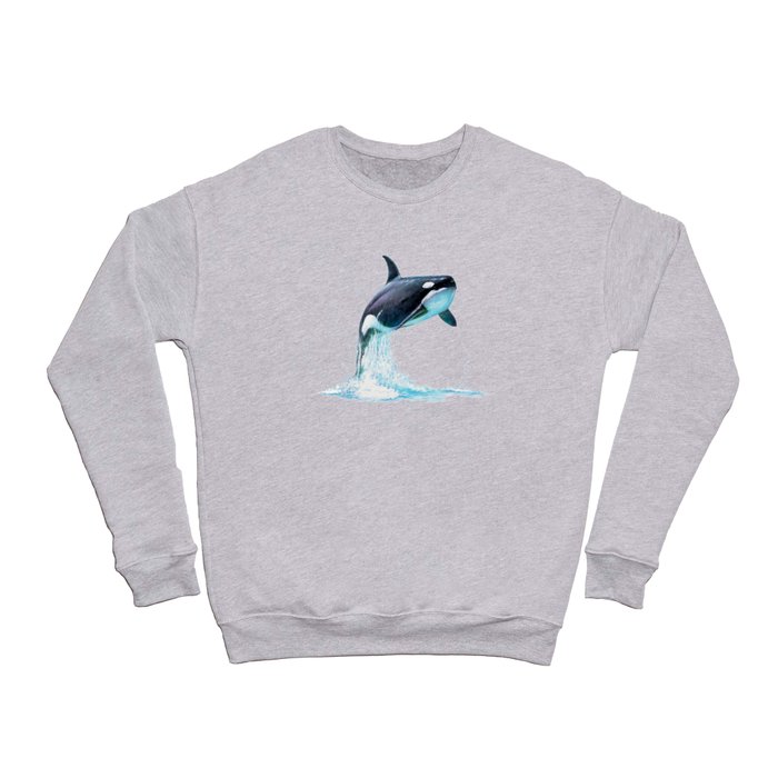 Orca Whale Crewneck Sweatshirt