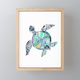 SeaTurtle Framed Mini Art Print