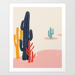 desert plant Art Print