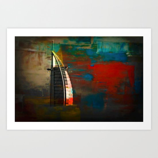 Burj Al Arab Art Print