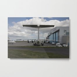 Cityjet hangar, Dublin Airport. Avro RJ85, BAe 146 EI-RJJ and EI-RJT Metal Print | Photo 