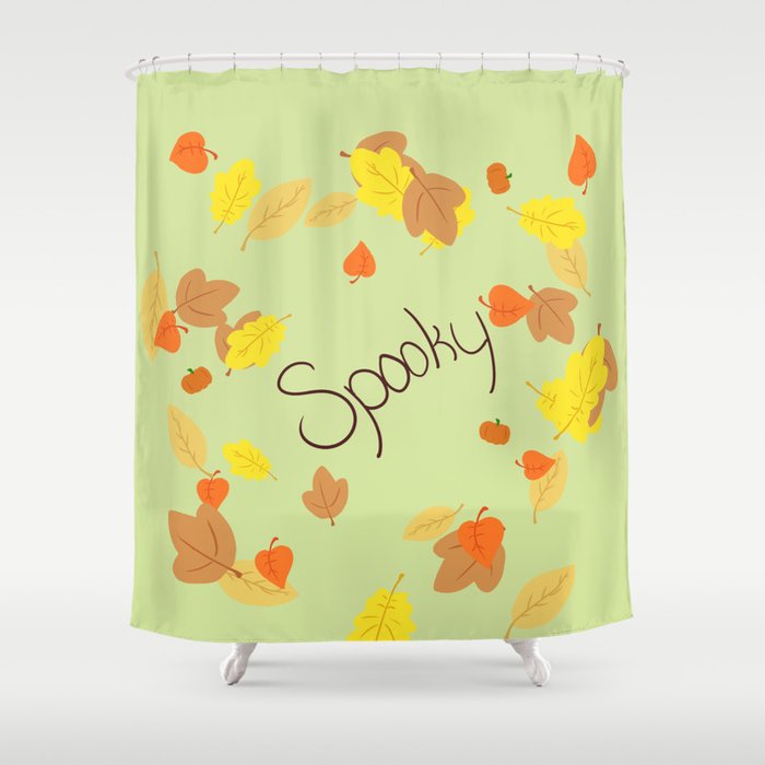 'dis the season to be spooky Shower Curtain