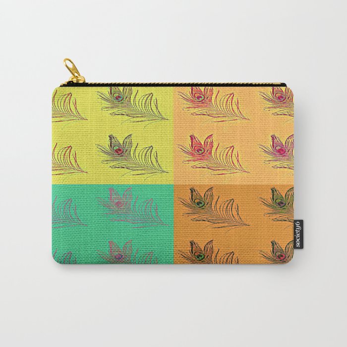 Feathers PopART Carry-All Pouch