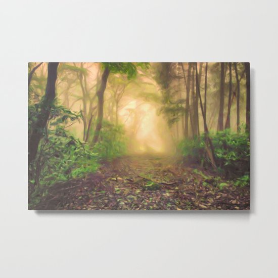 Finding Light Metal Print