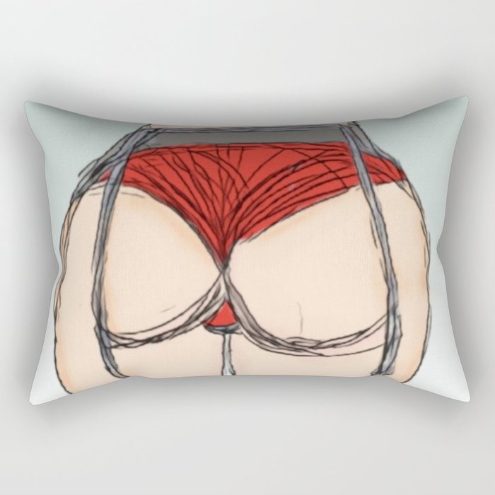 Garter Betty Rectangular Pillow