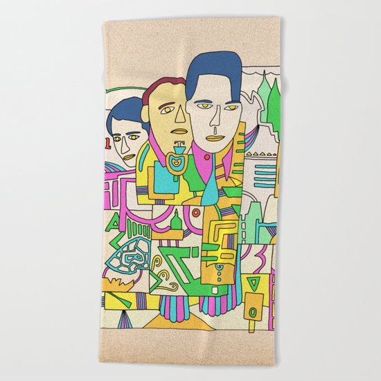 - camus - Beach Towel