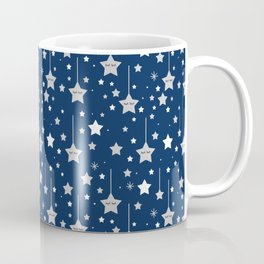 Navy Blue Star Nursery Coffee Mug