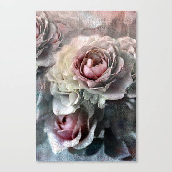 Vintage roses(7). Canvas Print