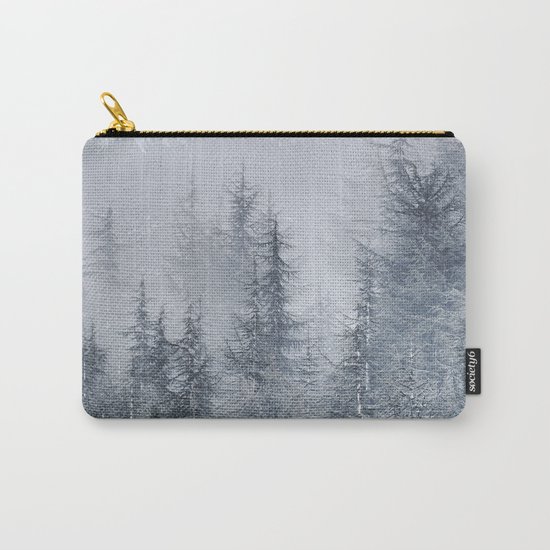 Early moorning... Into the foggy woods Carry-All Pouch