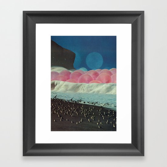the time it takes to heal Framed Art Print