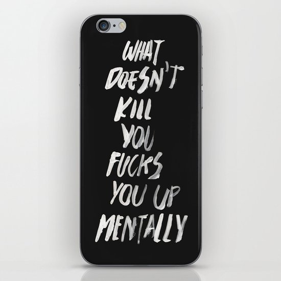 Mentally, alternative iPhone & iPod Skin