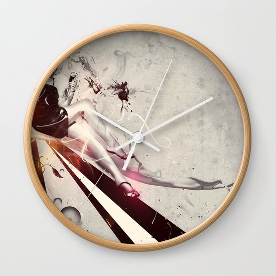 April Wall Clock