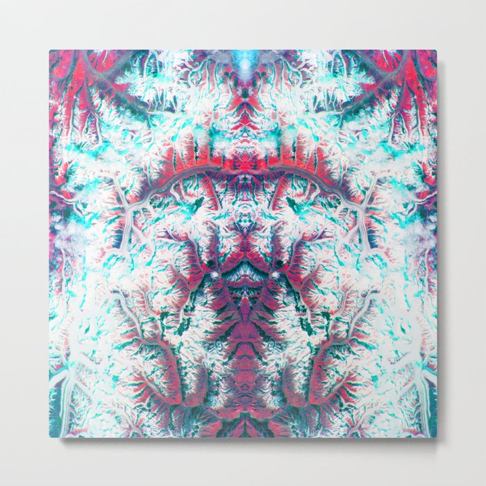 What you really see | Hidden Forms Metal Print by Azima | Society6