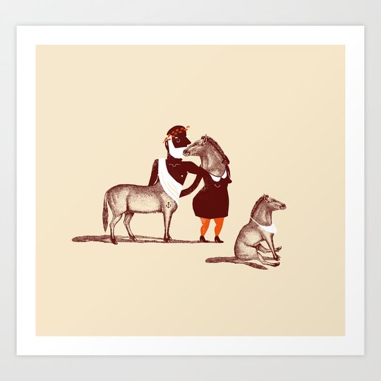 Origin of a Species Art Print