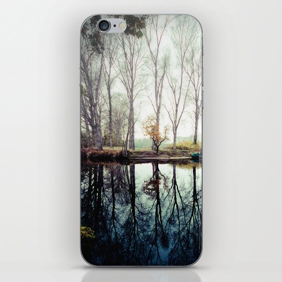 A bend in the river iPhone Skin