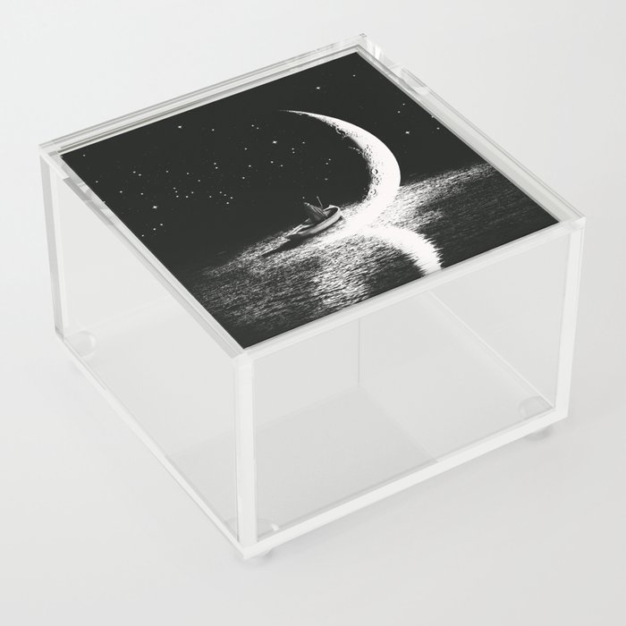 Arrival At Moonlight Acrylic Box