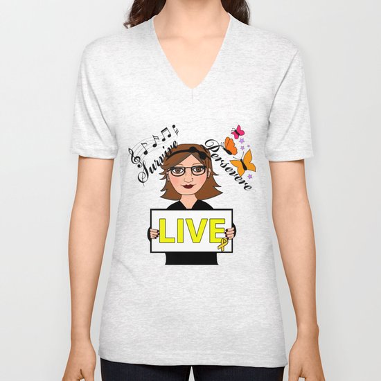 Suicide Awareness Unisex V-Neck