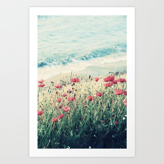Sea of Poppies Art Print